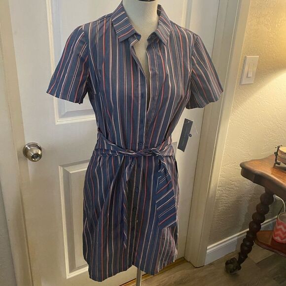 COPY - NWT London TimeS Shirt Dress Sz 6 - Picture 1 of 9
